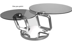 Akante Ozean Couchtisch rund modern Clearance