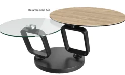 Akante Ozean Couchtisch rund modern Clearance
