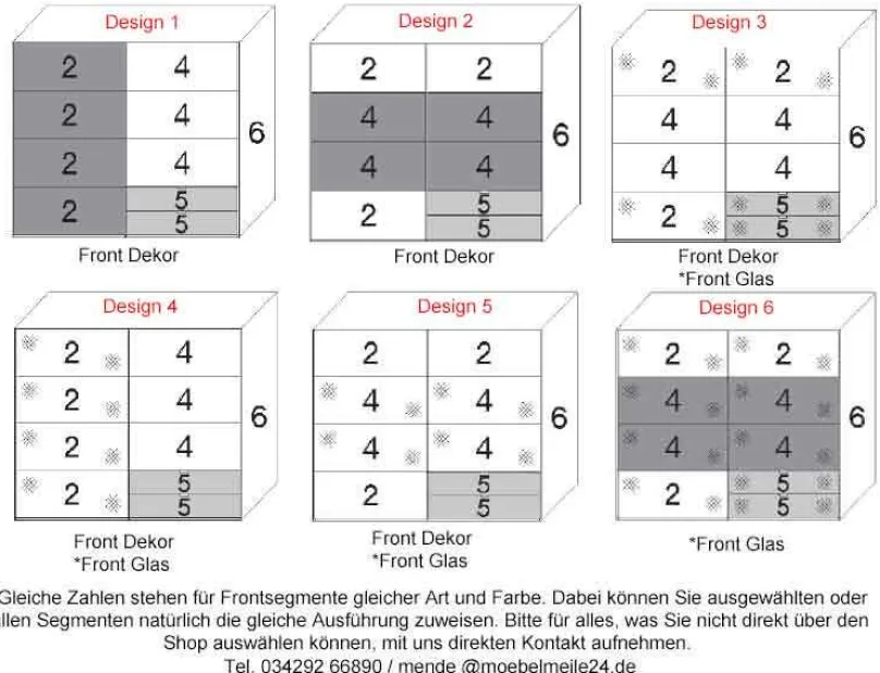 Staud Möbel GmbH & Co.KG Paros Kleiderschrank mit Schubladen Online