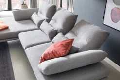 DFM Polstermöbel Phoenix Sofa mit Ottomane New
