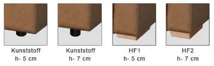 DFM Polstermöbel Portland Funktionscouch Clearance