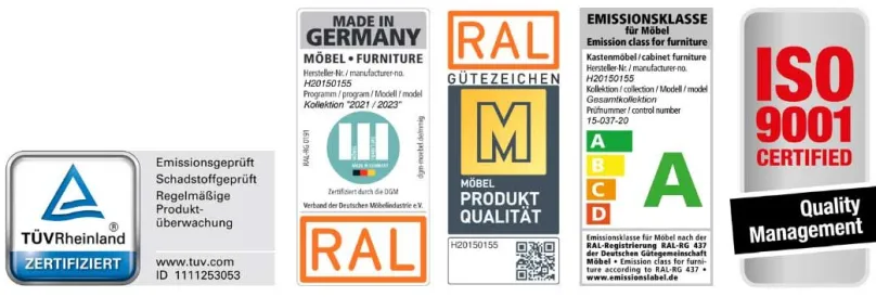 Wiemann Möbel Quito Kommode mit Schubladen Discount