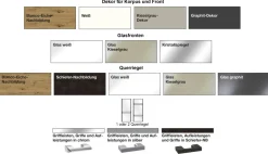 Wiemann Möbel Rialto Kleiderschrank mit Spiegel Discount