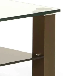 Vierhaus Vertrieb GmbH & Co. KG Rimini Couchtisch bronze Glas Online