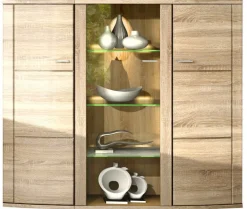 RMI Möbelfertigung u. Innenausbau RMI Siena Highboard eiche Clearance