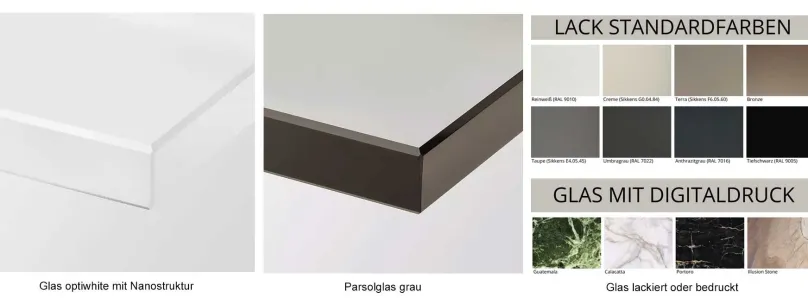 Ronald Schmitt K736 Couchtisch höhenverstellbar Keramik Glas individuell