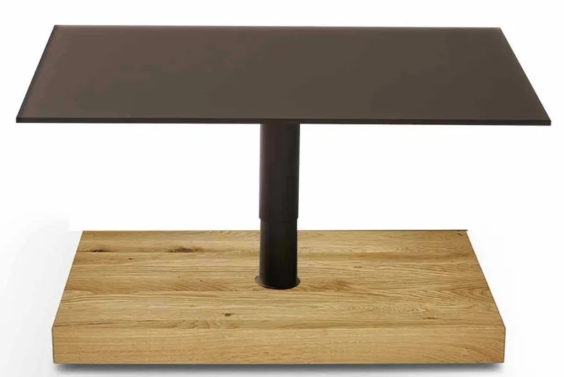 Ronald Schmitt K736 Couchtisch höhenverstellbar Keramik Glas individuell