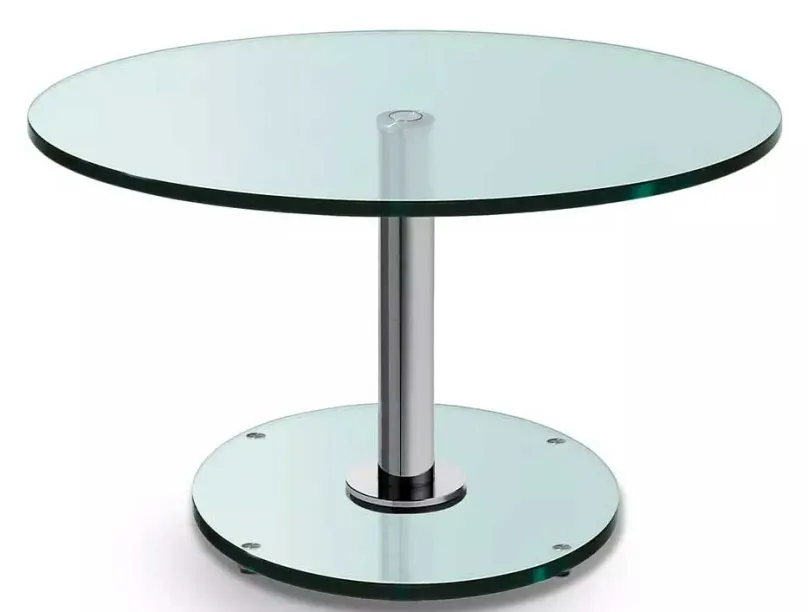 Ronald Schmitt Triplex Couchtisch höhenverstellbar Floatglas Online