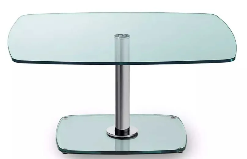 Ronald Schmitt Triplex Couchtisch höhenverstellbar Floatglas Online