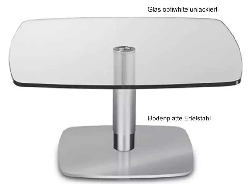 Ronald Schmitt Triplex Couchtisch höhenverstellbar oder 75 cm Outlet