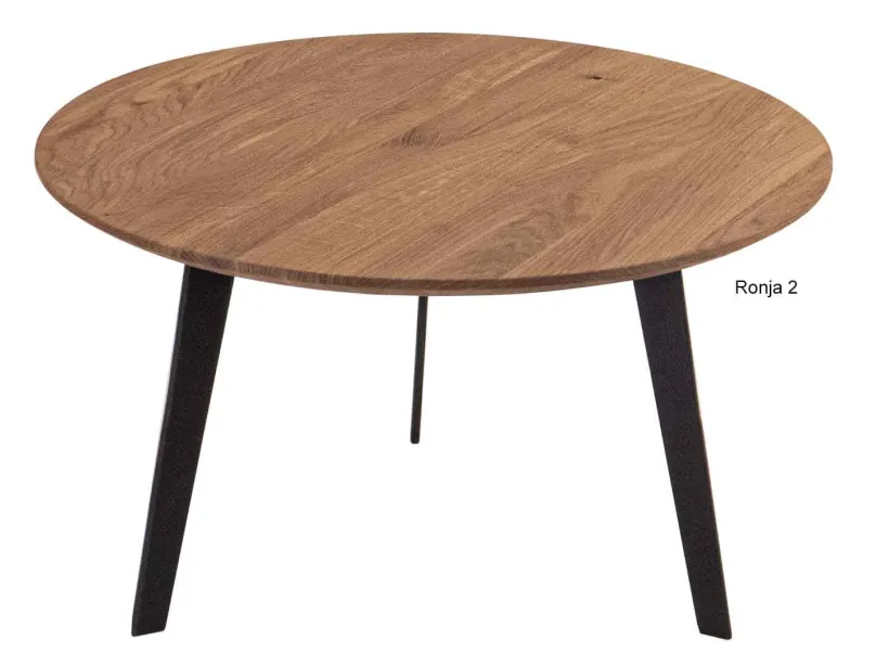 Ideal Möbel Ronja Beistelltisch Holz rund Hot