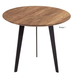 Ideal Möbel Ronja Beistelltisch Holz rund Hot
