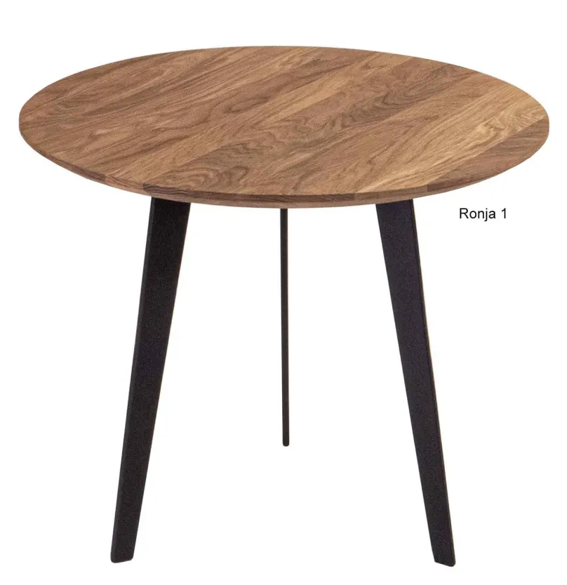 Ideal Möbel Ronja Beistelltisch Holz rund Hot