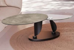 Akante Rosa Couchtisch oval
