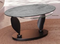 Akante Rosa Couchtisch oval