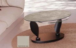 Akante Rosa Couchtisch oval