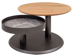 Vierhaus Vertrieb GmbH & Co. KG 7503 runder Couchtisch mit Stauraum Best