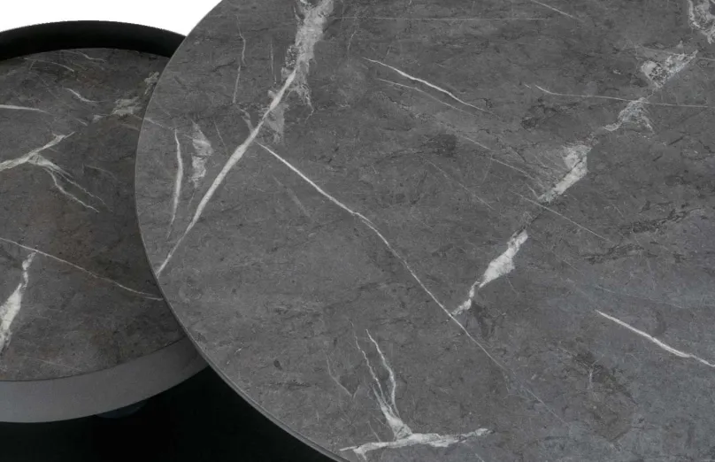 Vierhaus Vertrieb GmbH & Co. KG 7503 runder Couchtisch mit Stauraum Best
