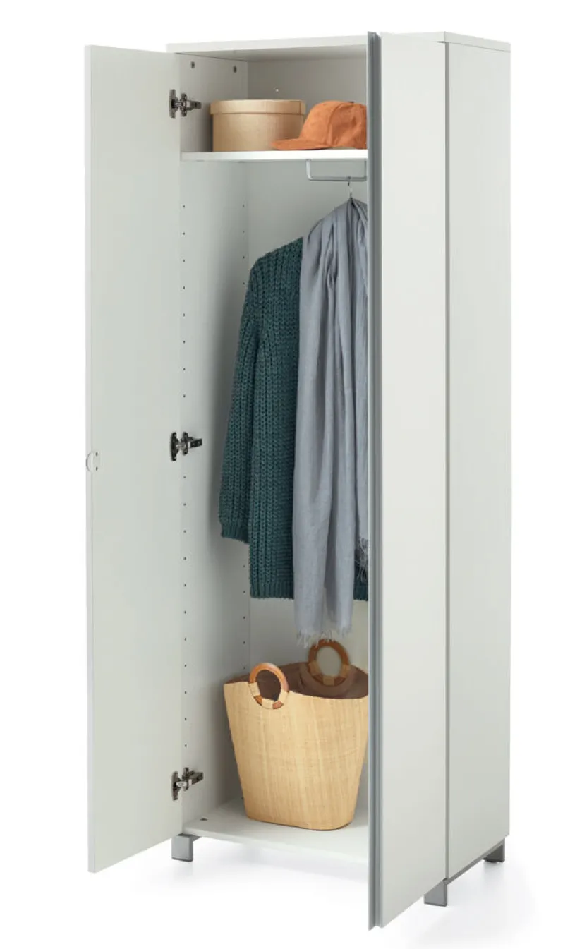 Voss Möbel GmbH SALEA Garderobenschrank weiß Discount