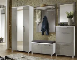 Voss Möbel GmbH SANTINA Garderobenset mit Sitzbank New