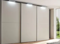 Staud Möbel GmbH & Co.KG Satino Linea Kleiderschrank Glas matt New