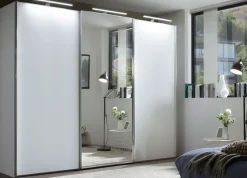 Staud Möbel GmbH & Co.KG Satino Sensa Kleiderschrank Glastüren Hot