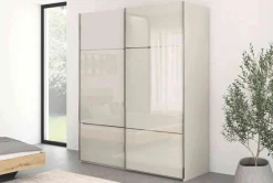 Rauch Scale Linea Trio Schwebetürenschrank Glas New