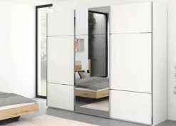 Rauch Scale Linea Trio Schwebetürenschrank Glas New