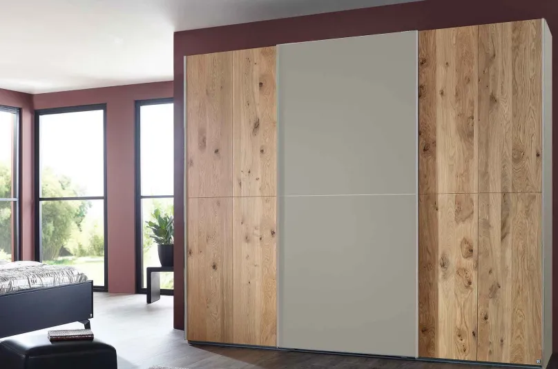 Rauch Scale Slide Wood Schwebetürenschrank eiche Best