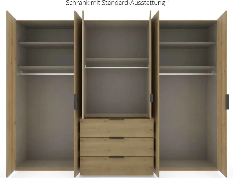 Rauch Scale Spin Kleiderschrank 3 Meter Outlet
