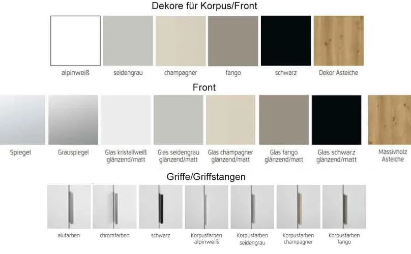 Rauch Scale Spin Kleiderschrank 3 Meter Outlet