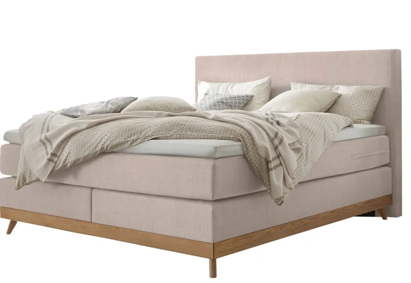 Hasena Scandia Boxspringbett Leinen Best