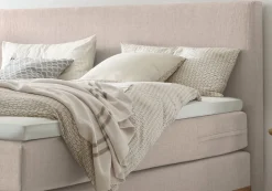 Hasena Scandia Boxspringbett Leinen Best