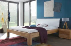 Dico Möbel Select Holzbett mit Polsterkopfteil Best