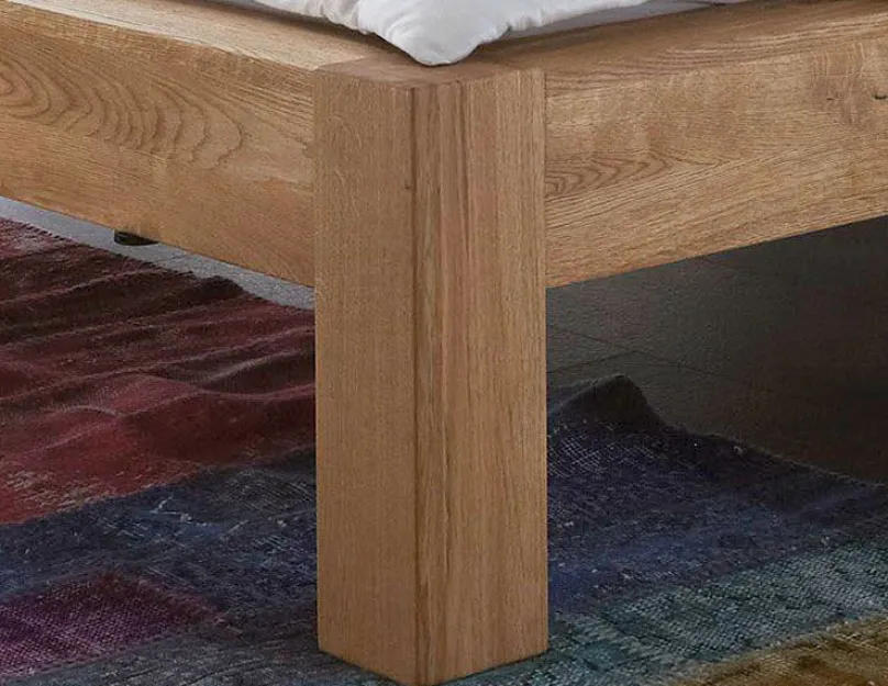 Dico Möbel Select Holzbett mit Polsterkopfteil Best