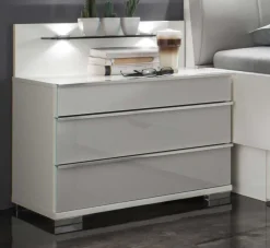 Wiemann Möbel Shanghai 2 Nachttisch mit Schubladen New