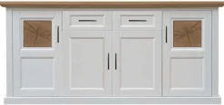 Larix Sideboard weiß Landhaus Hot