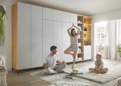 Nehl Smart & Clever Schrankwand mit Bett Clearance