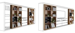 Wehrsdorfer Solution Regalwand TV Fach Online