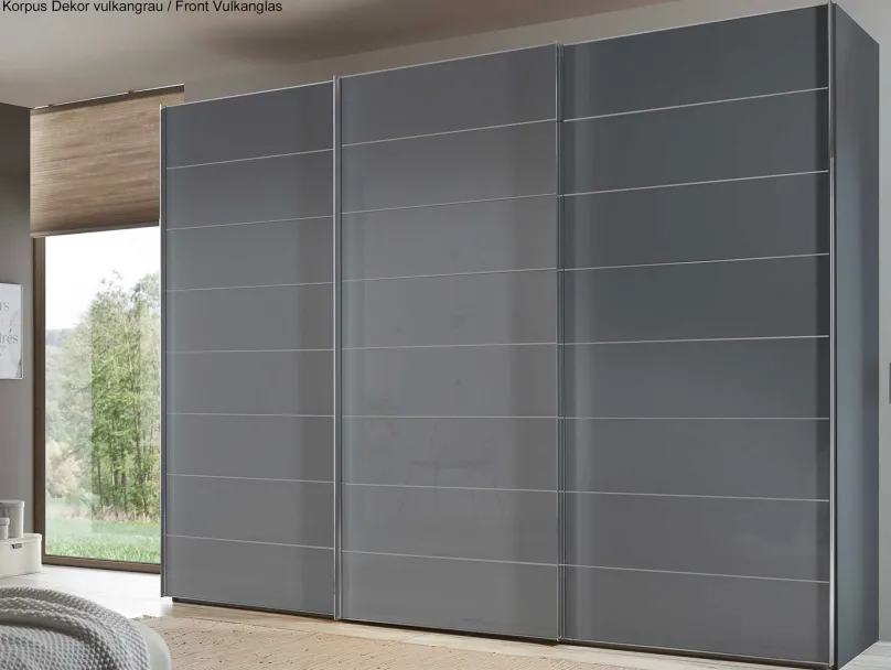 Staud Möbel GmbH & Co.KG Sonate Como Glas Schwebetürenschrank 3m Hot
