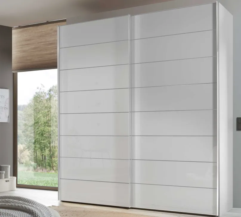 Staud Möbel GmbH & Co.KG Sonate Como Kleiderschrank Glasfront B200 cm