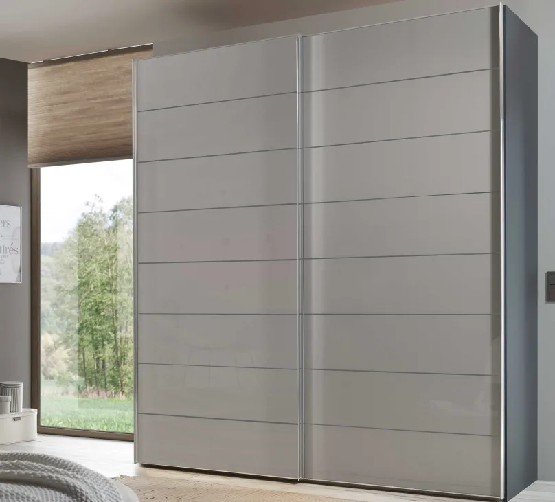Staud Möbel GmbH & Co.KG Sonate Como Kleiderschrank Glasfront B200 cm