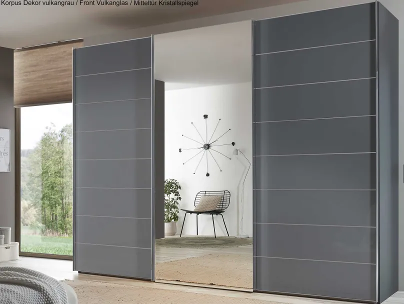 Staud Möbel GmbH & Co.KG Sonate Como Kleiderschrank mit Spiegel B336 cm Sale