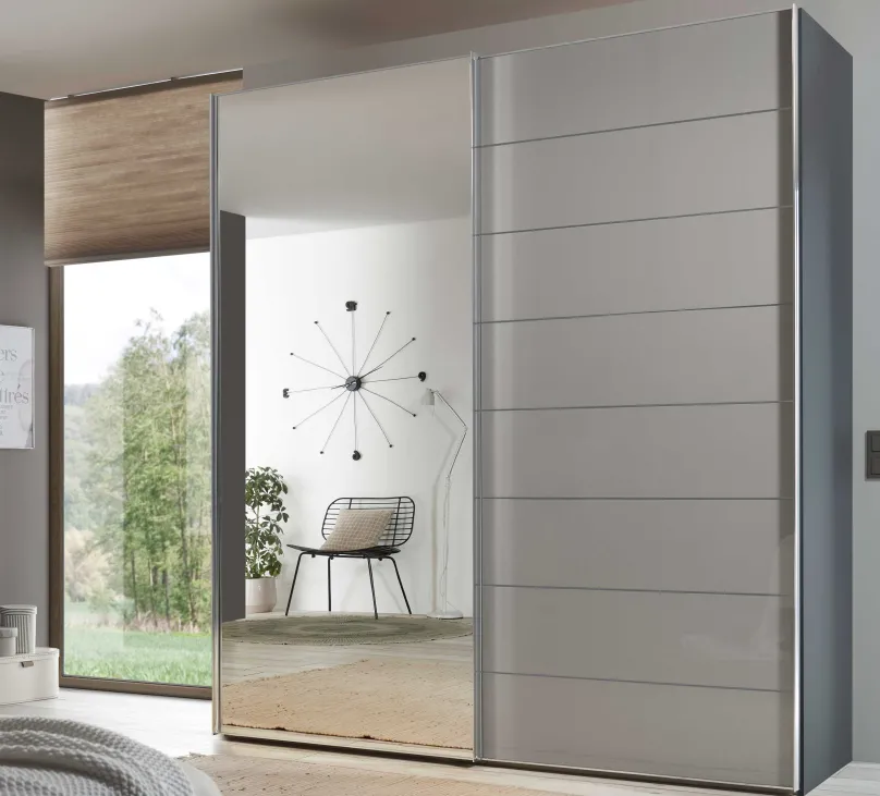 Staud Möbel GmbH & Co.KG Sonate Como Kleiderschrank mit Spiegel B188 cm Best
