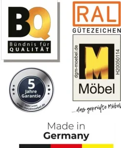 Staud Möbel GmbH & Co.KG Sonate Lucca Glas Kleiderschrank B373 cm Sale