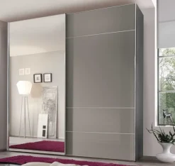 Staud Möbel GmbH & Co.KG Sonate Lucca Kleiderschrank mit Spiegel B167 cm Discount