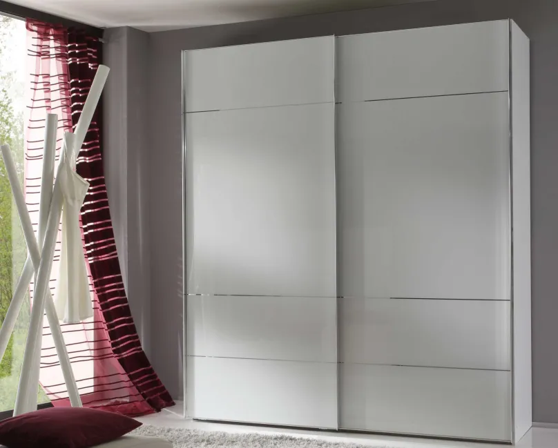 Staud Möbel GmbH & Co.KG Sonate Lucca Kleiderschrank mit Glastüren B167 cm Clearance