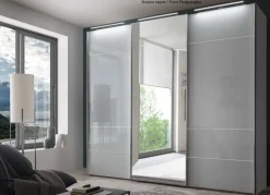 Staud Möbel GmbH & Co.KG Sonate Lucca Schrank mit Spiegel B400 cm Clearance