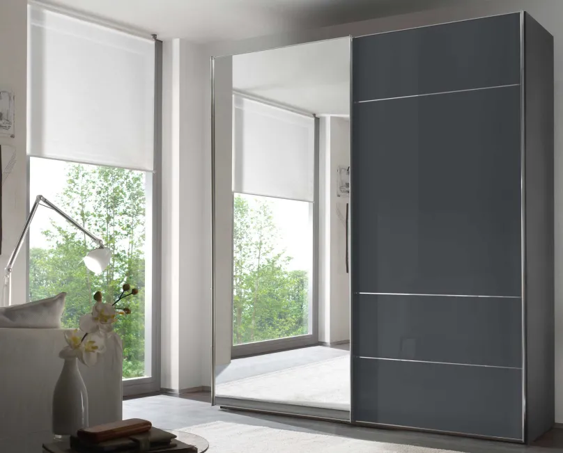 Staud Möbel GmbH & Co.KG Sonate Lucca Schwebetürenschrank Spiegel B225 cm Sale