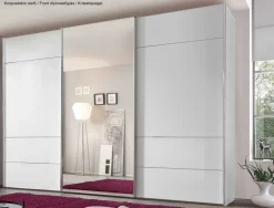 Staud Möbel GmbH & Co.KG Sonate Lucca 3türiger Kleiderschrank mit Spiegel Discount